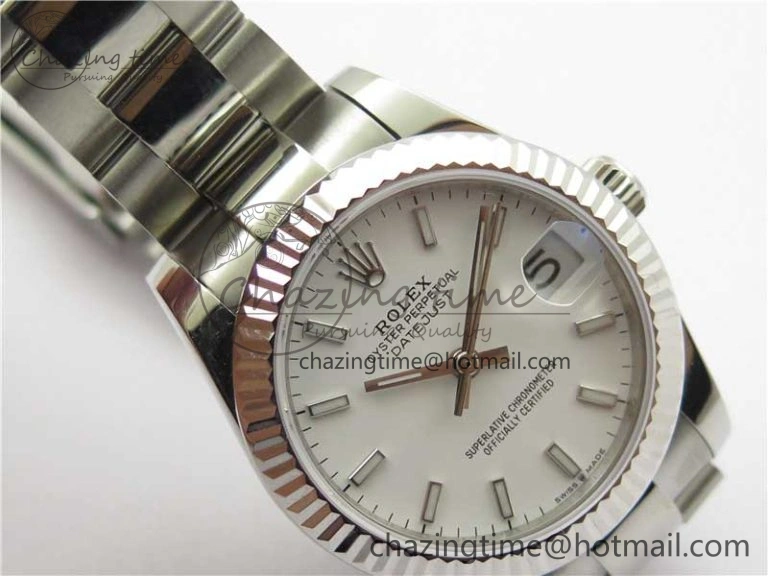 SmartChoice Datejust 31mm 278271 SS BP Maker Best Edition White Sticks Marker Dial on Oyster Bracelet 2757