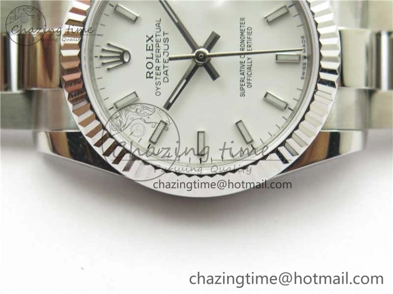 SmartChoice Datejust 31mm 278271 SS BP Maker Best Edition White Sticks Marker Dial on Oyster Bracelet 2757