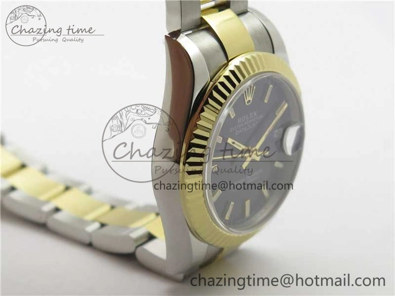 Datejust 31mm 278273 SS YG BP Maker Best Edition Black Sticks Markers Dial on SS YG Oyster Bracelet Timeless 2718