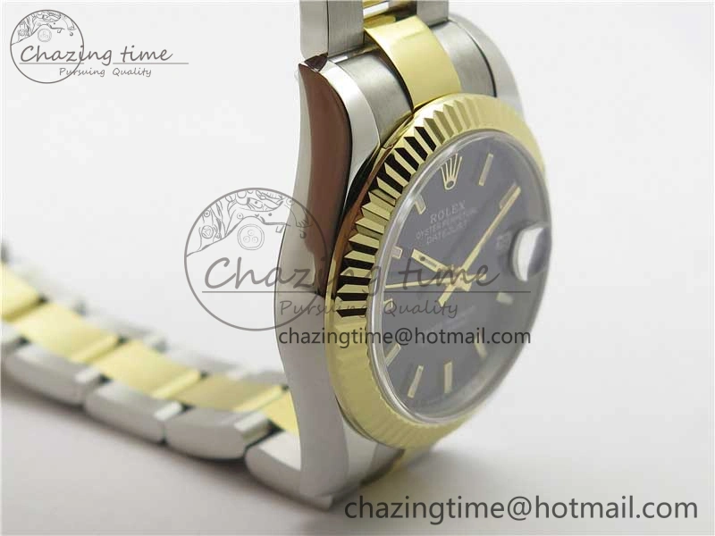 Datejust 31mm 278273 SS YG BP Maker Best Edition Black Sticks Markers Dial on SS YG Oyster Bracelet Timeless 2718