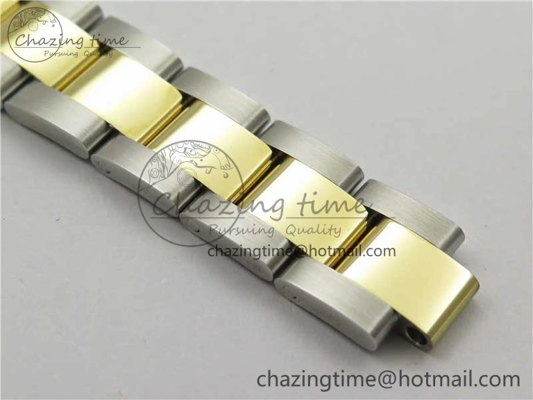 GoAnywhere Datejust 31mm 278273 SS YG BP Maker Best Edition Gold Sticks Markers Dial on SS YG Oyster Bracelet 10386