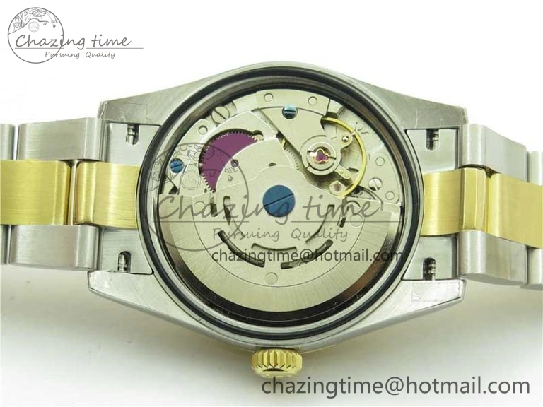 GoAnywhere Datejust 31mm 278273 SS YG BP Maker Best Edition Gold Sticks Markers Dial on SS YG Oyster Bracelet 10386