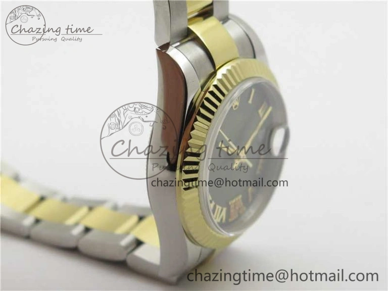 Datejust 31mm 278273 SS YG BP Maker Best Edition Green Roman Dial on SS YG Oyster Bracelet SunProtective 2709
