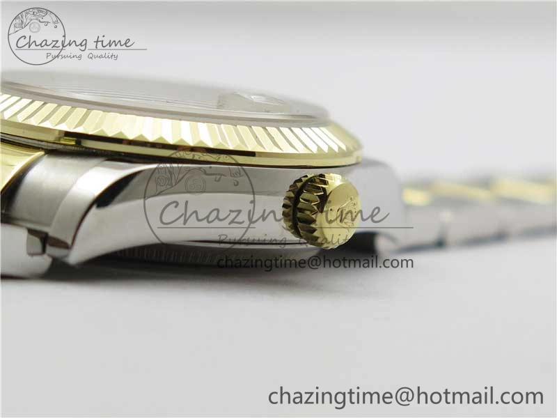 TechFriendly Datejust 31mm 278273 SS YG BP Maker Best Edition Purple Roman Dial on SS YG Oyster Bracelet 2711
