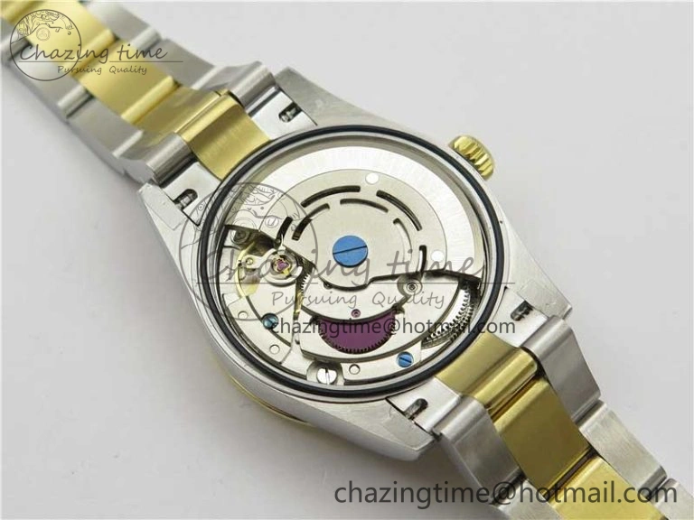 TechFriendly Datejust 31mm 278273 SS YG BP Maker Best Edition Purple Roman Dial on SS YG Oyster Bracelet 2711