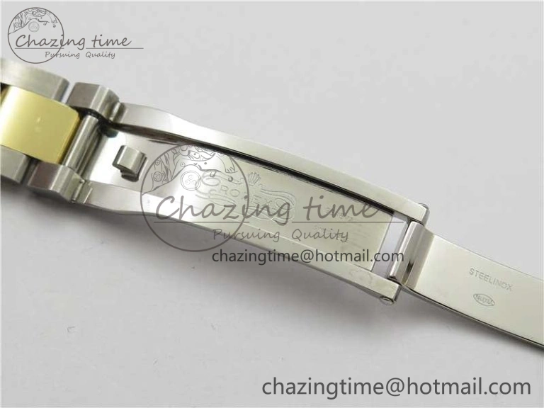 TechFriendly Datejust 31mm 278273 SS YG BP Maker Best Edition Purple Roman Dial on SS YG Oyster Bracelet 2711