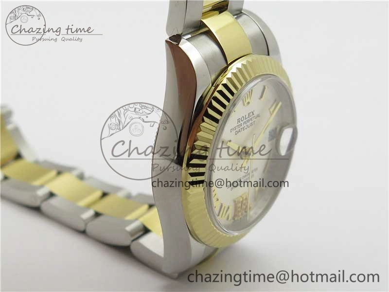 Datejust 31mm 278273 SS YG BP Maker Best Edition Silver Roman Dial on SS YG Oyster Bracelet Affordable 2710