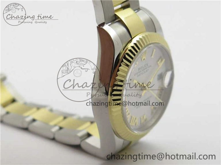 Datejust 31mm 278273 SS YG BP Maker Best Edition White Roman Dial on SS YG Oyster Bracelet Practical 10397