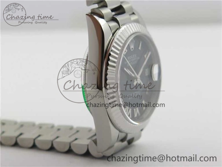 Datejust 31mm 278275 SS BP Maker Best Edition Black Roman Dial on SS President Bracelet Supportive 3099
