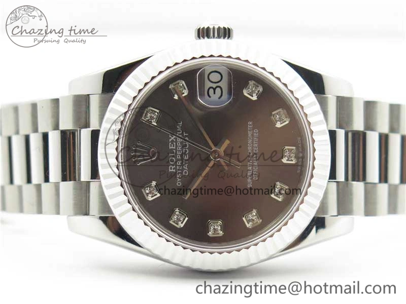 Lightweight Datejust 31mm 278275 SS BP Maker Best Edition Gray Crystals Markers Dial on SS President Bracelet 3090