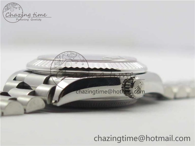 Datejust 31mm 278275 SS BP Maker Best Edition Gray Roman Dial on SS President Bracelet TimelessDesign 3095
