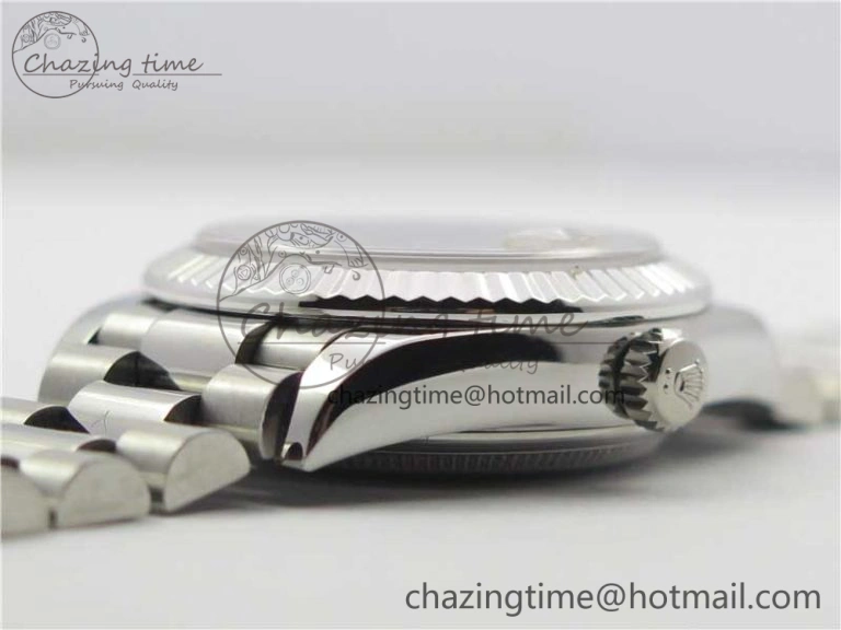 Datejust 31mm 278275 SS BP Maker Best Edition Silver Roman Dial on SS President Bracelet MoistureWicking 3083