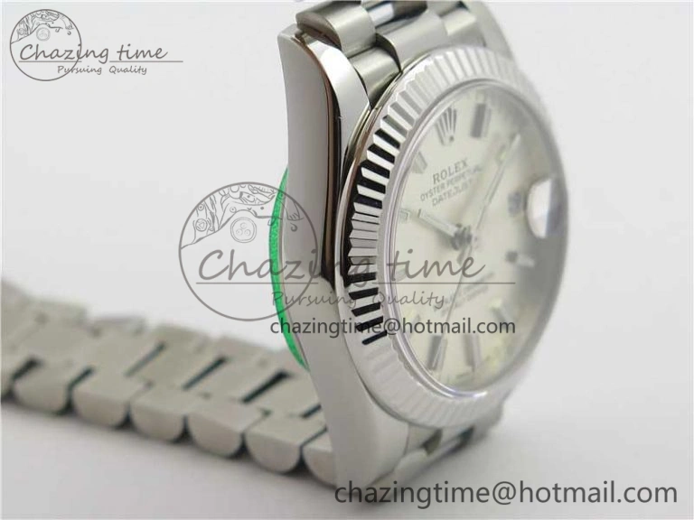 Datejust 31mm 278275 SS BP Maker Best Edition Silver Stick Markers Dial on SS President Bracelet WellDesigned 10511