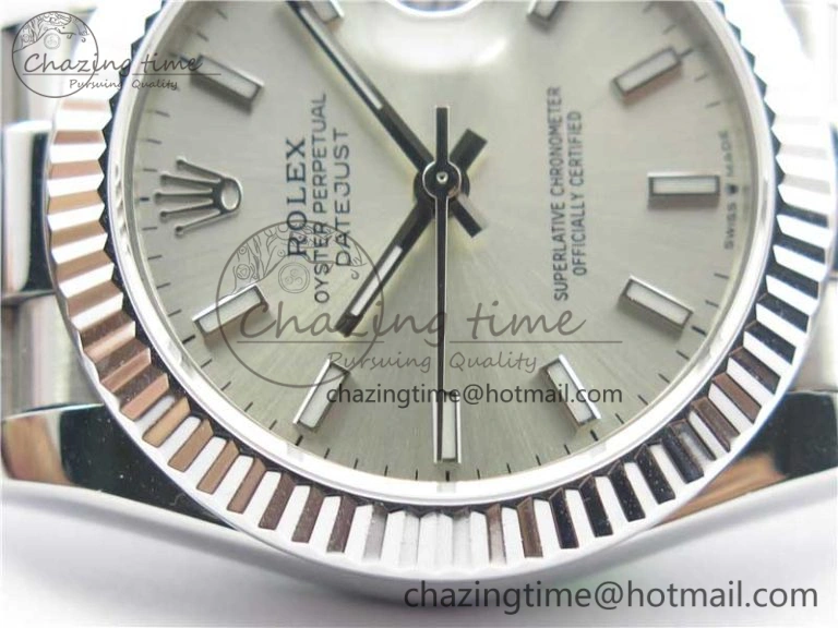 Datejust 31mm 278275 SS BP Maker Best Edition Silver Stick Markers Dial on SS President Bracelet WellDesigned 10511