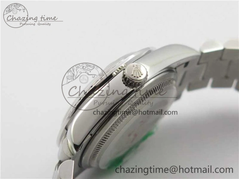 Comfortable Datejust 31mm 278275 SS Crystal Bezel BP Maker Best Edition Gray MOP Dial Crystal on SS President Bracelet 10530