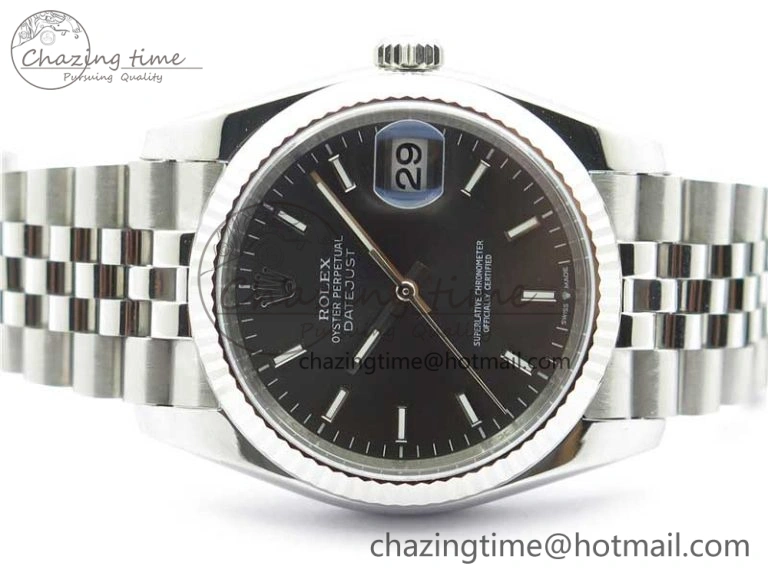 Datejust 36mm 116234 904L SS DJF 1:1 Best Edition Gray Dial Sticks Markers On SS Jubilee Bracelet A QuickDry 2933