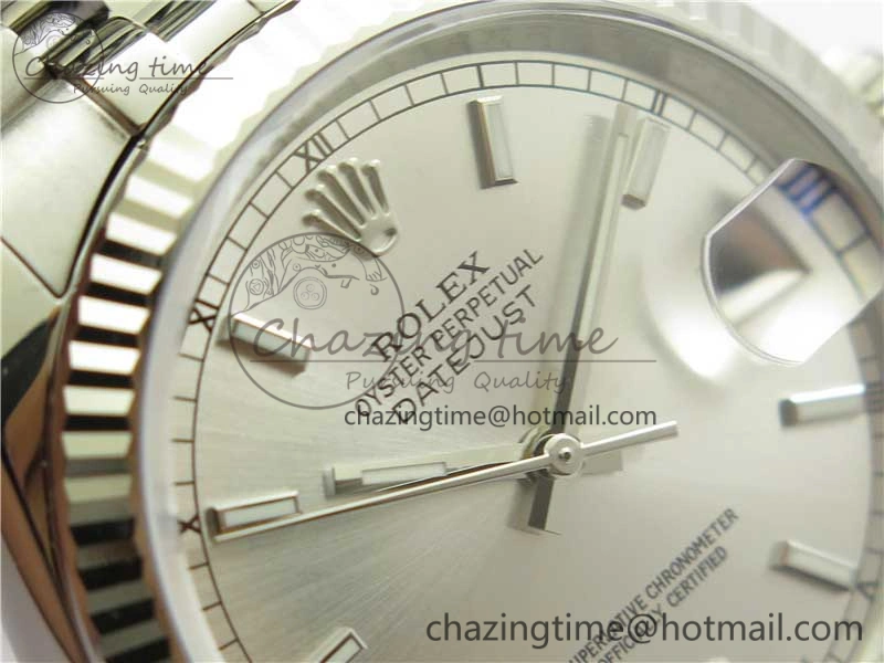 Datejust 36mm 116234 904L SS DJF 1:1 Best Edition Silver Dial Sticks Markers On SS Jubilee Bracelet A Timeless 10473