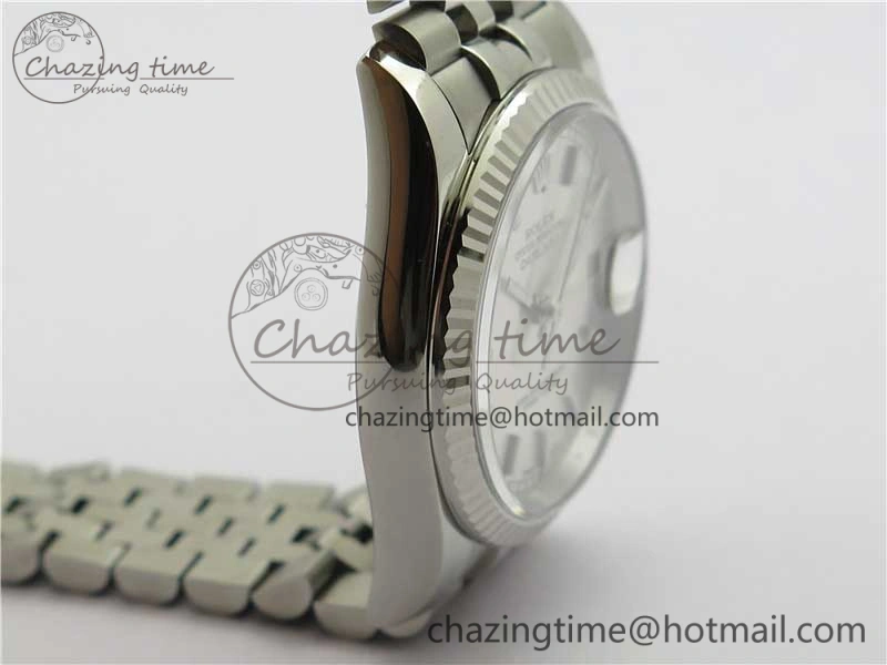 Datejust 36mm 116234 904L SS DJF 1:1 Best Edition Silver Dial Sticks Markers On SS Jubilee Bracelet A Timeless 10473