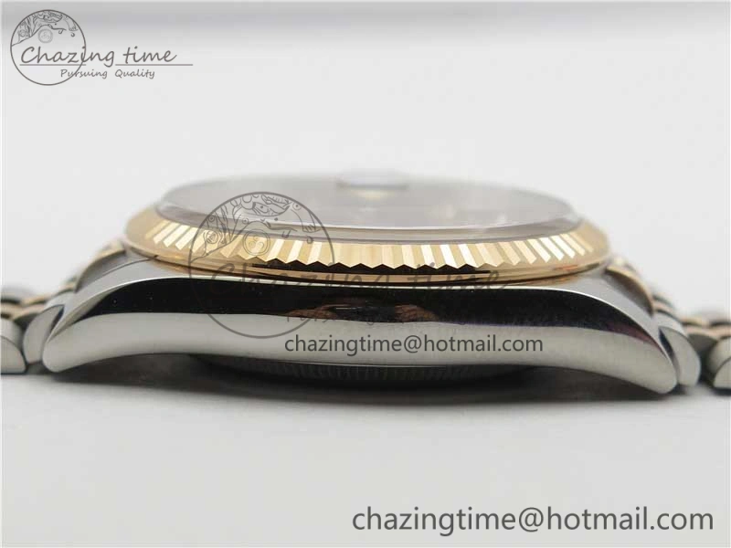 DailyWear Datejust 36mm 116234 904L SS RG DJF 1:1 Best Edition Brown Dial Diam Markers On SS RG Jubilee Bracelet A 10468