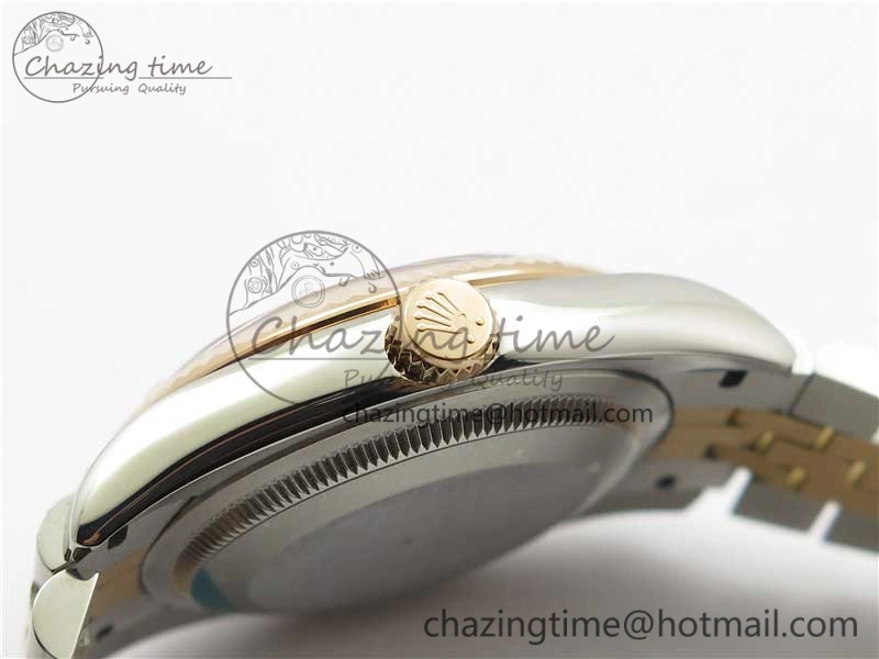 DailyWear Datejust 36mm 116234 904L SS RG DJF 1:1 Best Edition Brown Dial Diam Markers On SS RG Jubilee Bracelet A 10468