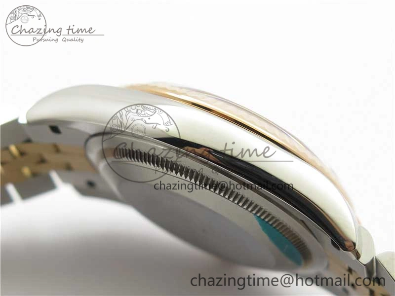 DailyWear Datejust 36mm 116234 904L SS RG DJF 1:1 Best Edition Brown Dial Diam Markers On SS RG Jubilee Bracelet A 10468