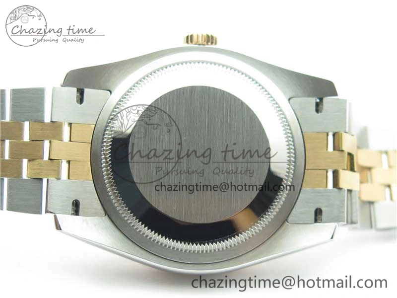 DailyWear Datejust 36mm 116234 904L SS RG DJF 1:1 Best Edition Brown Dial Diam Markers On SS RG Jubilee Bracelet A 10468
