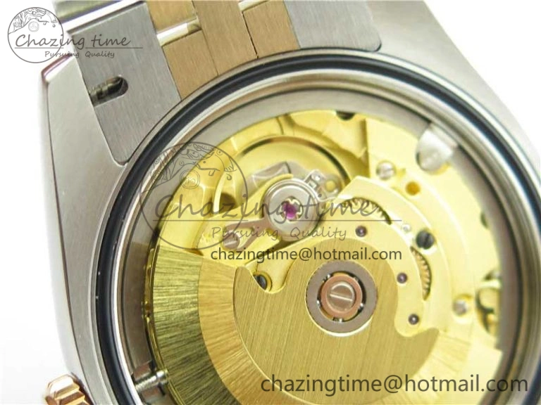 DailyWear Datejust 36mm 116234 904L SS RG DJF 1:1 Best Edition Brown Dial Diam Markers On SS RG Jubilee Bracelet A 10468