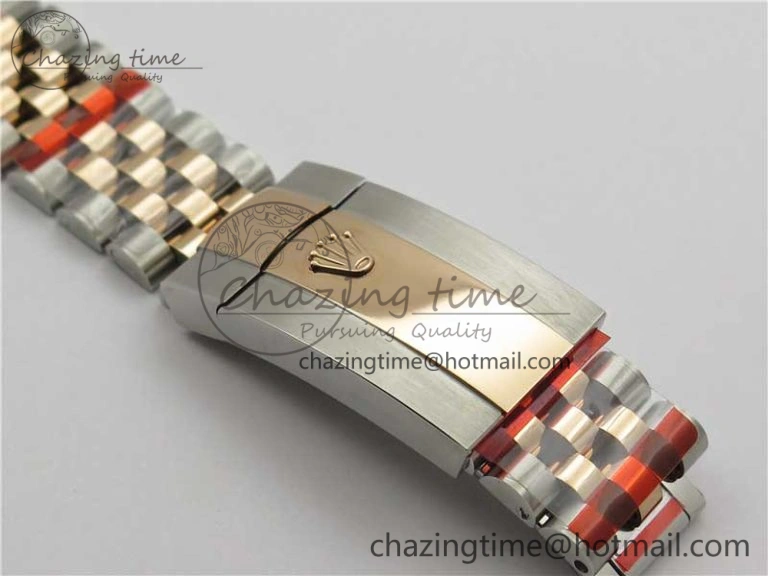 DailyWear Datejust 36mm 116234 904L SS RG DJF 1:1 Best Edition Brown Dial Diam Markers On SS RG Jubilee Bracelet A 10468
