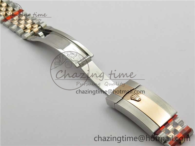 DailyWear Datejust 36mm 116234 904L SS RG DJF 1:1 Best Edition Brown Dial Diam Markers On SS RG Jubilee Bracelet A 10468