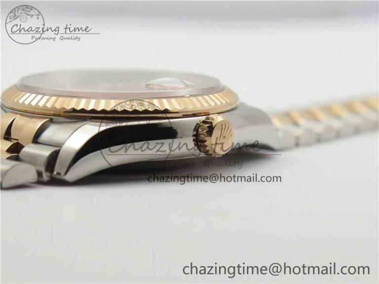 Datejust 36mm 116234 904L SS RG DJF 1:1 Best Edition RG Dial Diam Markers On SS RG Jubilee Bracelet A Sleek 2930