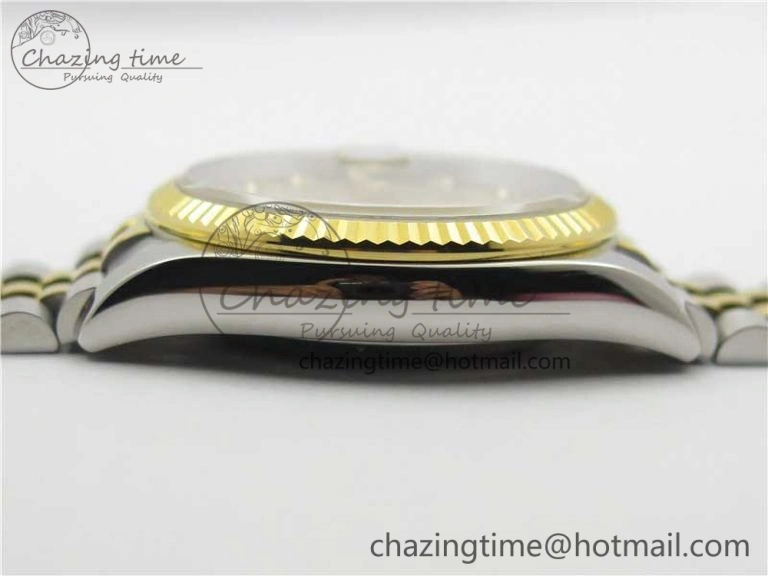 Datejust 36mm 116234 904L SS YG DJF 1:1 Best Edition Yellow Dial Diam Markers On SS YG Jubilee Bracelet A Packable 2927