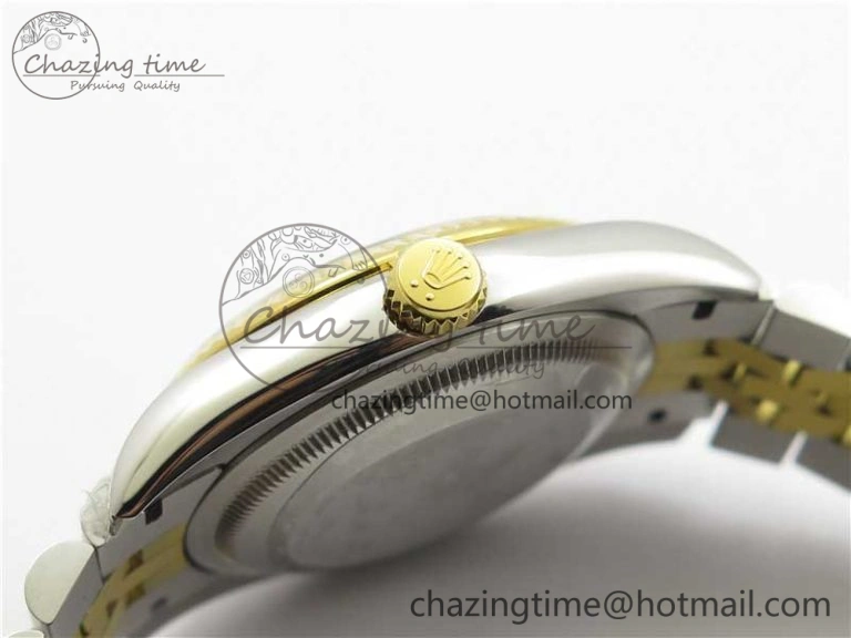 Datejust 36mm 116234 904L SS YG DJF 1:1 Best Edition Yellow Dial Diam Markers On SS YG Jubilee Bracelet A Packable 2927