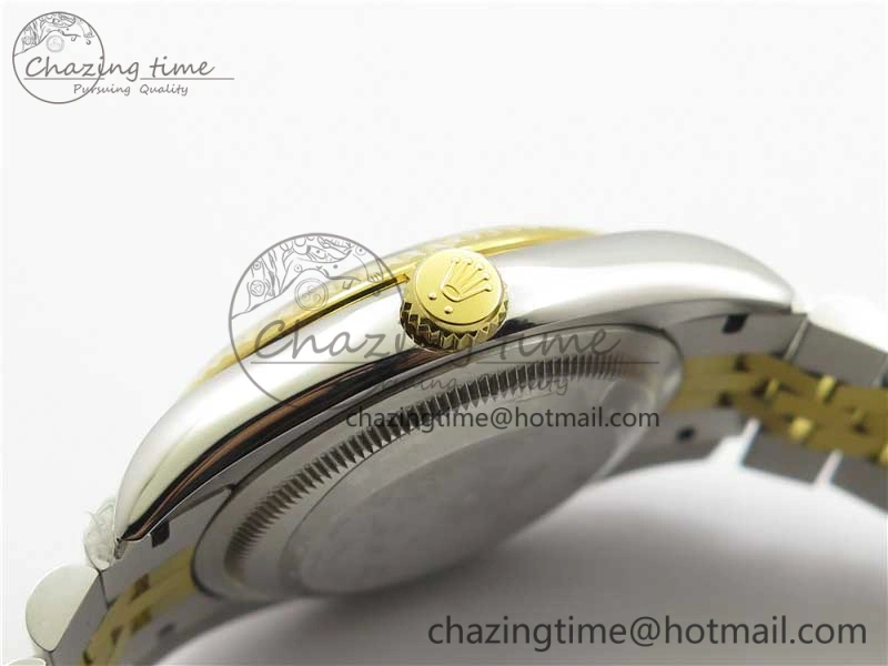 Datejust 36mm 116234 904L SS YG DJF 1:1 Best Edition Yellow Dial Diam Markers On SS YG Jubilee Bracelet A Packable 2927