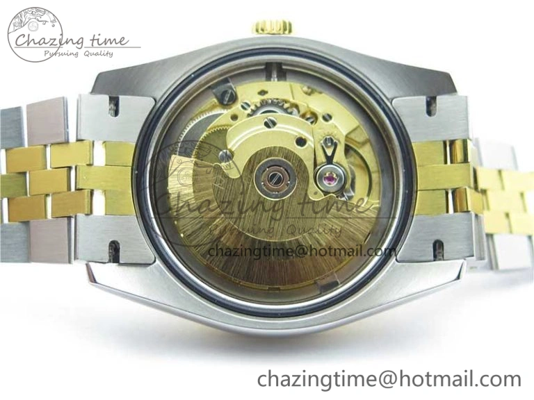 Datejust 36mm 116234 904L SS YG DJF 1:1 Best Edition Yellow Dial Diam Markers On SS YG Jubilee Bracelet A Packable 2927