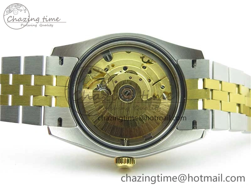 Datejust 36mm 116234 904L SS YG DJF 1:1 Best Edition Yellow Dial Diam Markers On SS YG Jubilee Bracelet A Packable 2927