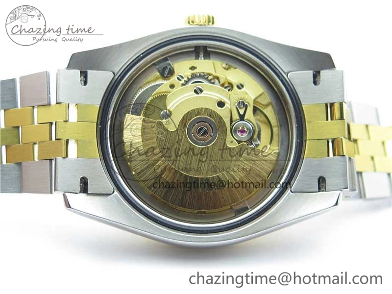 Datejust 36mm 116234 904L SS YG DJF 1:1 Best Edition Yellow Dial Stick Markers On SS YG Jubilee Bracelet A Reliable 10470