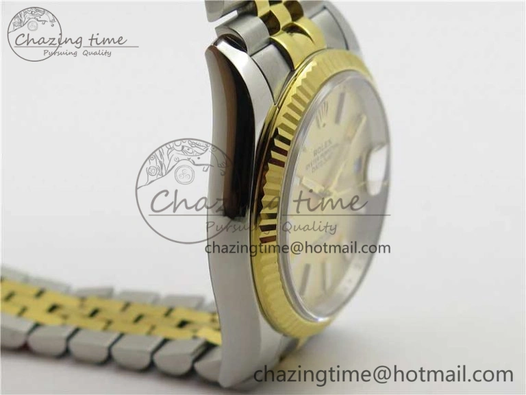 Datejust 36mm 116234 904L SS YG DJF 1:1 Best Edition Yellow Dial Stick Markers On SS YG Jubilee Bracelet A Reliable 10470