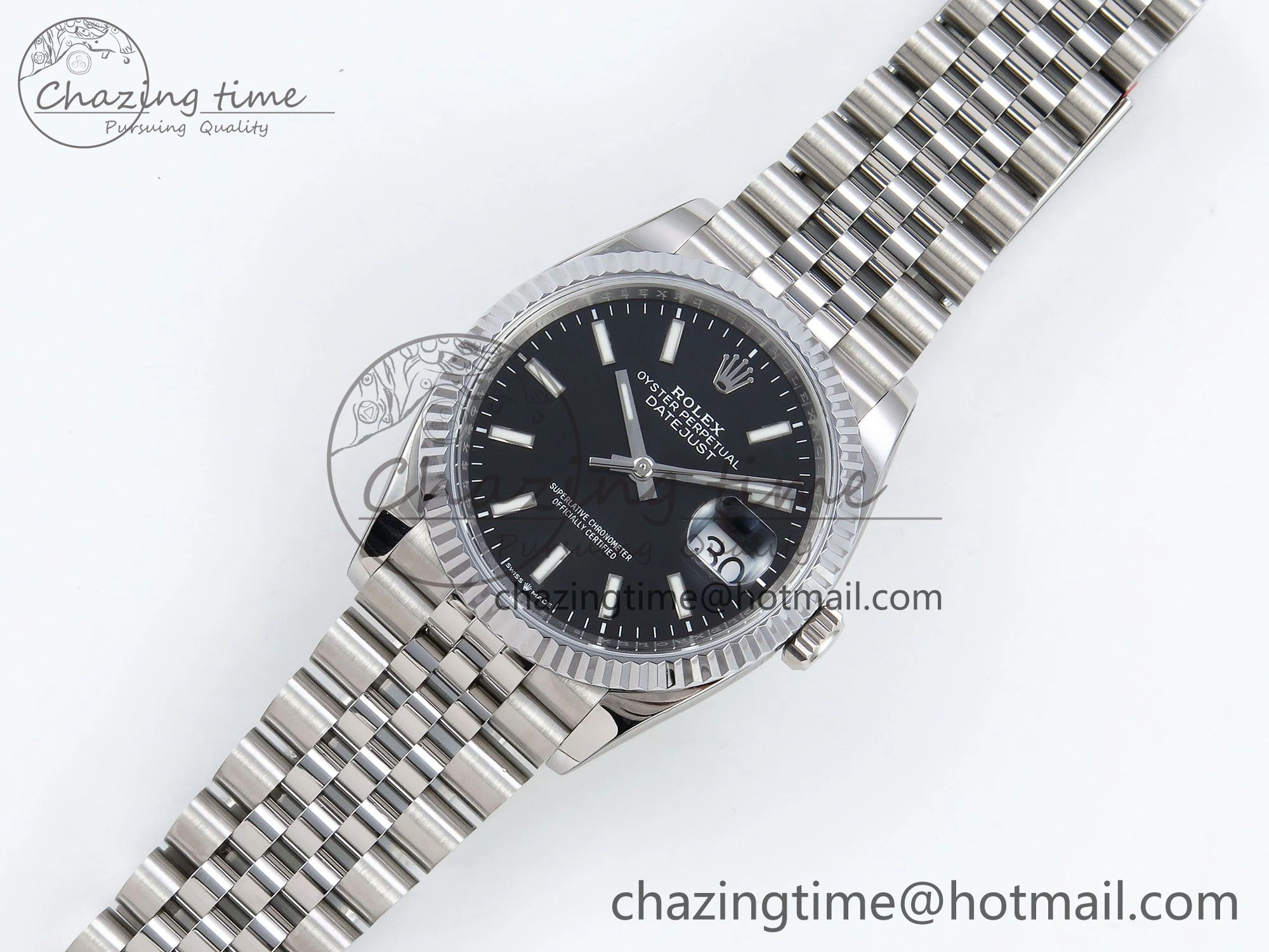 Datejust 36mm 126234 904L Steel HGF 1:1 Best Edition Black Dial on SS Bracelet VR SoftTouch 1483