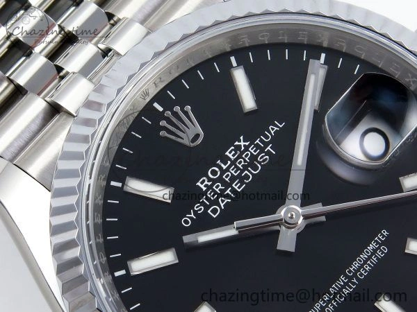 Datejust 36mm 126234 904L Steel HGF 1:1 Best Edition Black Dial on SS Bracelet VR SoftTouch 1483