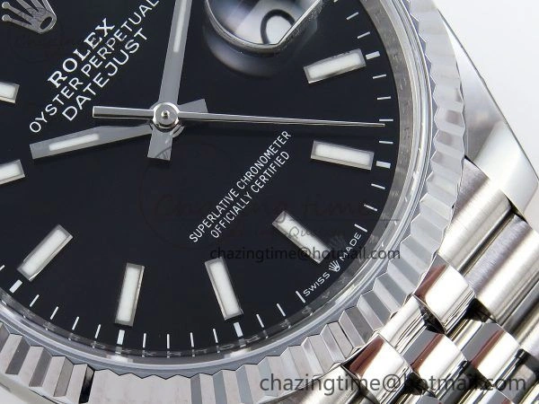 Datejust 36mm 126234 904L Steel HGF 1:1 Best Edition Black Dial on SS Bracelet VR SoftTouch 1483