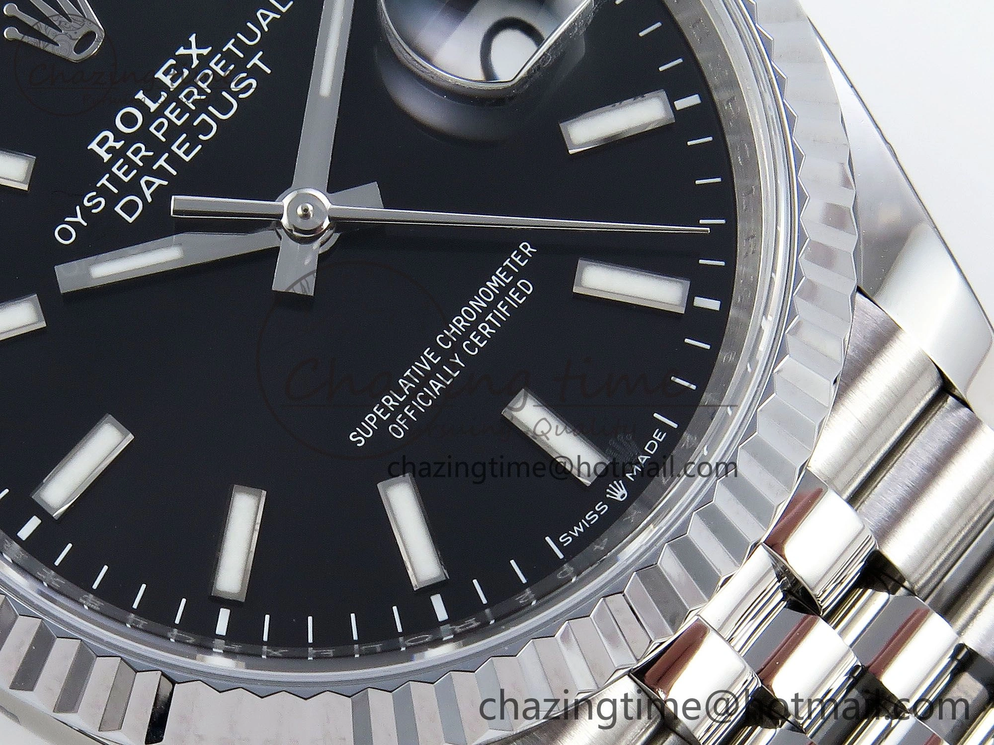 Datejust 36mm 126234 904L Steel HGF 1:1 Best Edition Black Dial on SS Bracelet VR SoftTouch 1483