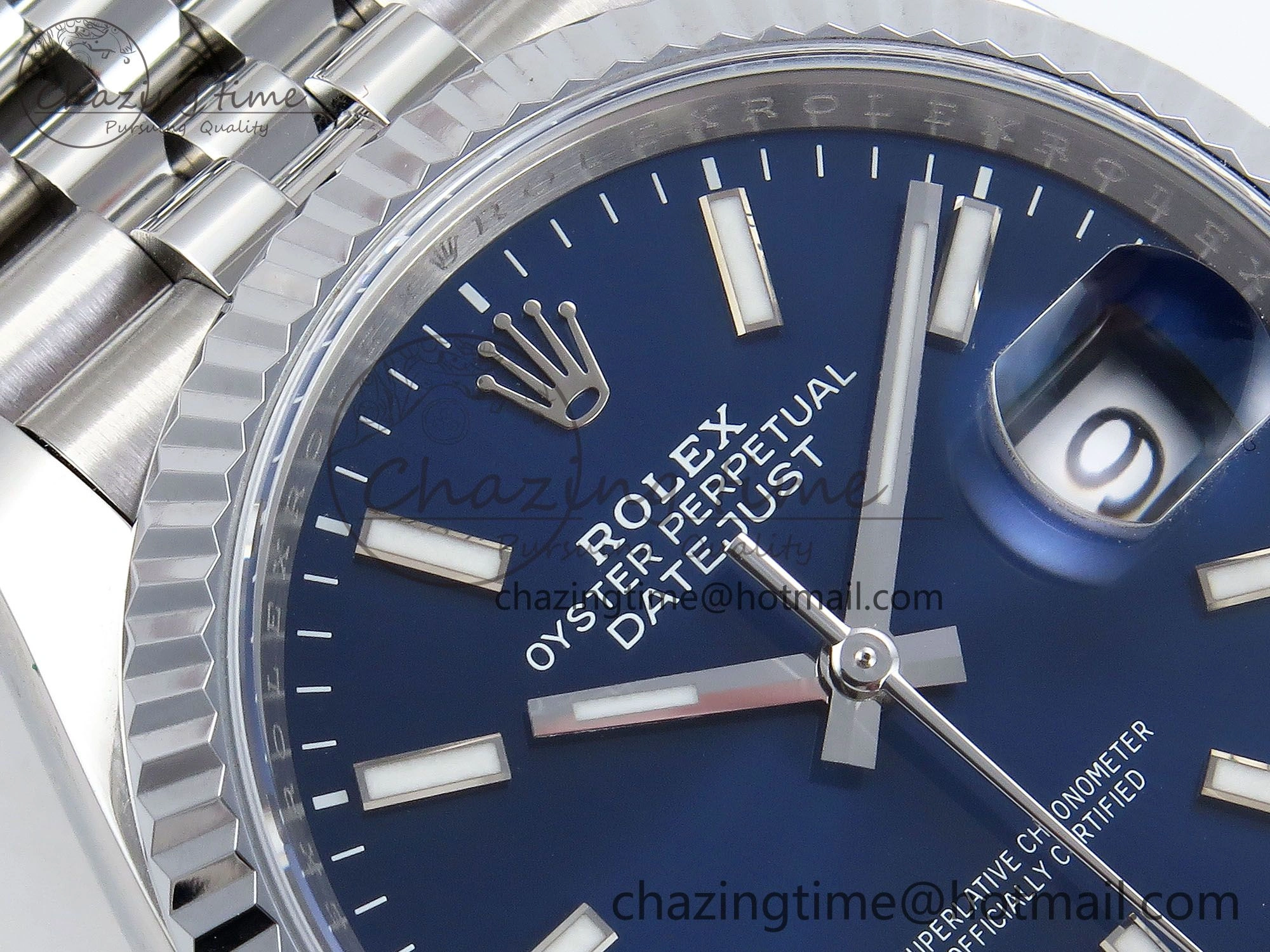 Modern Datejust 36mm 126234 904L Steel HGF 1:1 Best Edition Blue Dial on SS Bracelet VR 1474