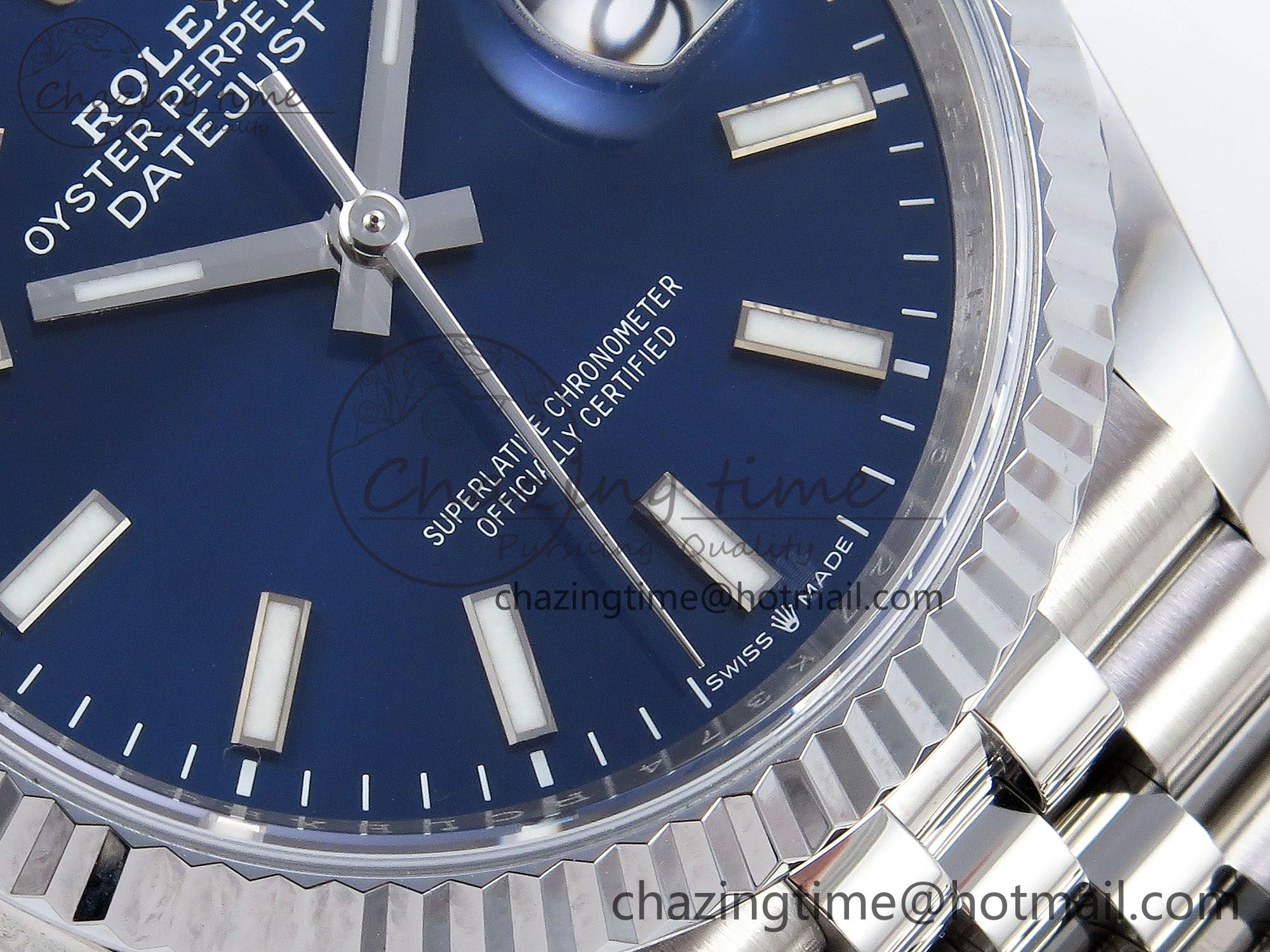 Modern Datejust 36mm 126234 904L Steel HGF 1:1 Best Edition Blue Dial on SS Bracelet VR 1474