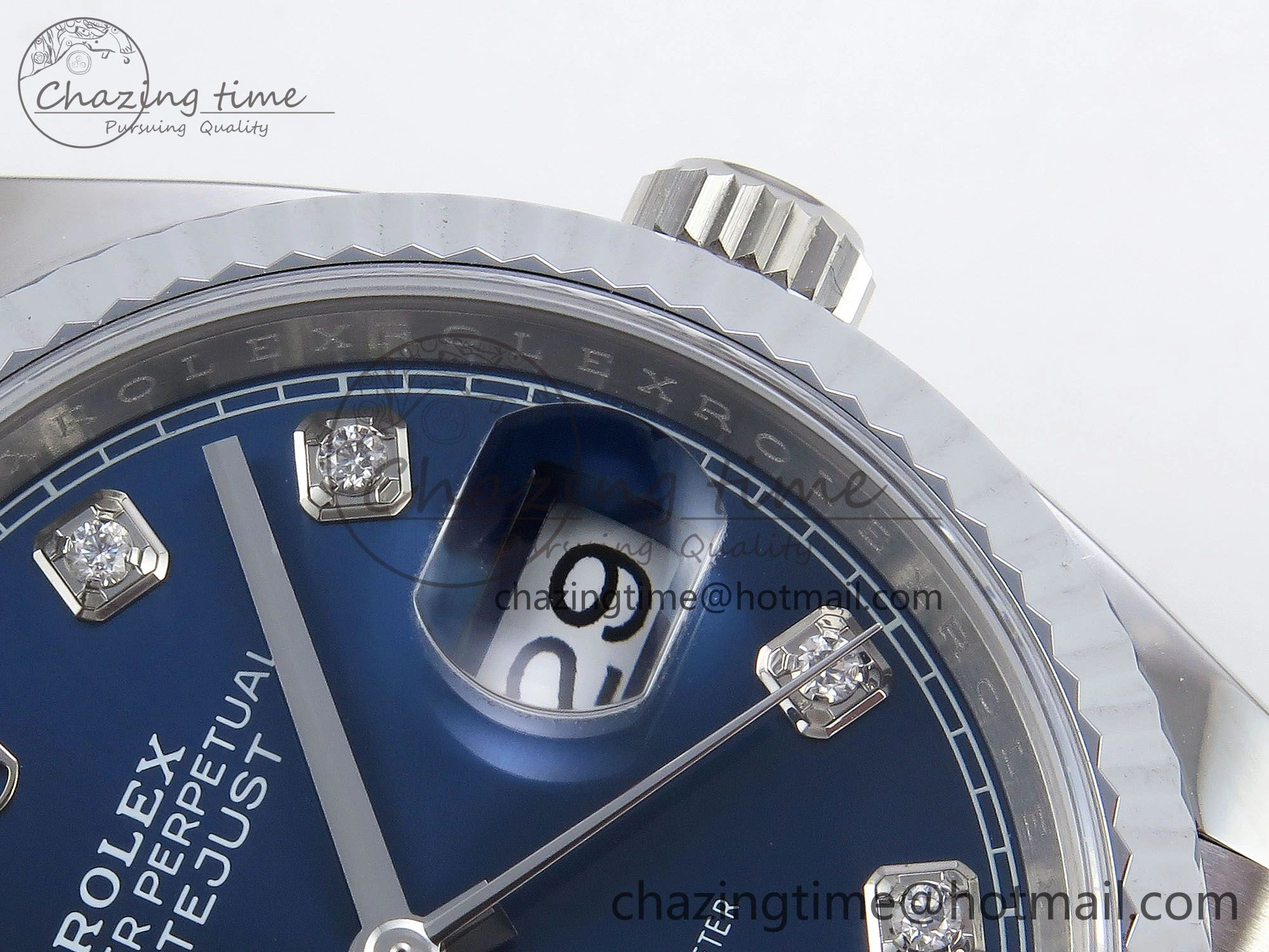 Datejust 36mm 126234 904L Steel HGF 1:1 Best Edition Blue Diamonds Dial on SS Bracelet VR Stylish 1472