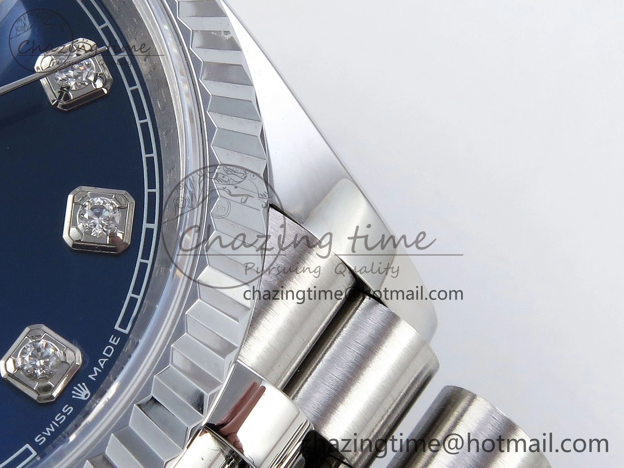 Datejust 36mm 126234 904L Steel HGF 1:1 Best Edition Blue Diamonds Dial on SS Bracelet VR Stylish 1472