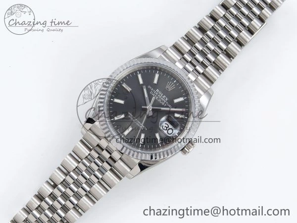 Datejust 36mm 126234 904L Steel HGF 1:1 Best Edition Gray Dial on SS Bracelet VR Sporty 1478