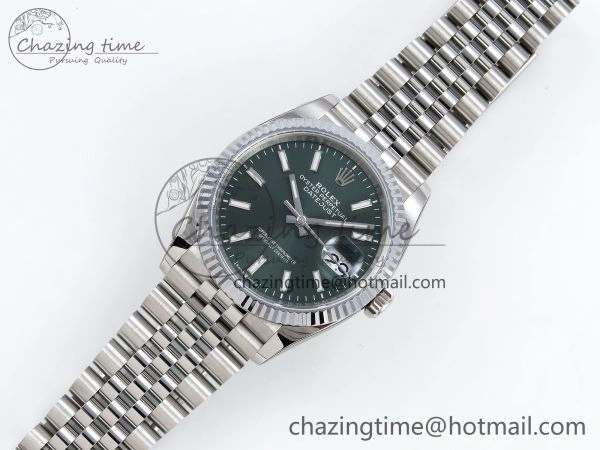 Datejust 36mm 126234 904L Steel HGF 1:1 Best Edition Green Dial on SS Bracelet VR NewStyle 1477
