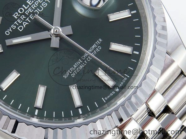 Datejust 36mm 126234 904L Steel HGF 1:1 Best Edition Green Dial on SS Bracelet VR NewStyle 1477