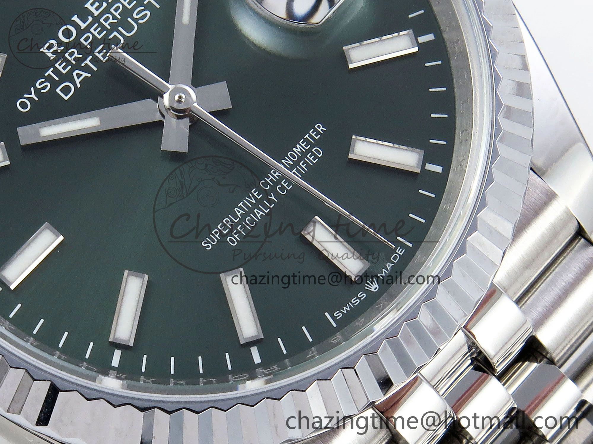 Datejust 36mm 126234 904L Steel HGF 1:1 Best Edition Green Dial on SS Bracelet VR NewStyle 1477