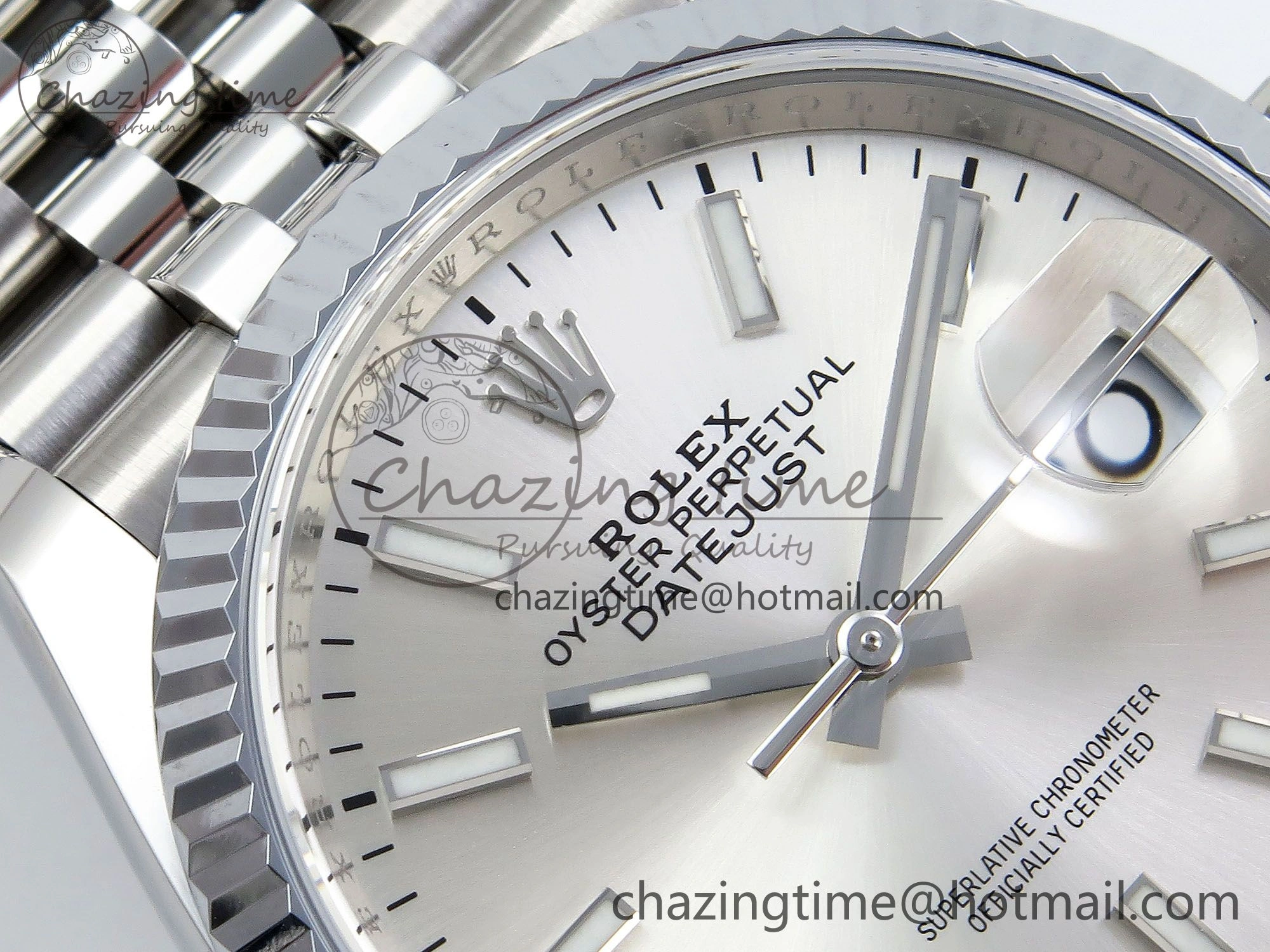 UrbanChic Datejust 36mm 126234 904L Steel HGF 1:1 Best Edition Silver Dial on SS Bracelet VR 1480